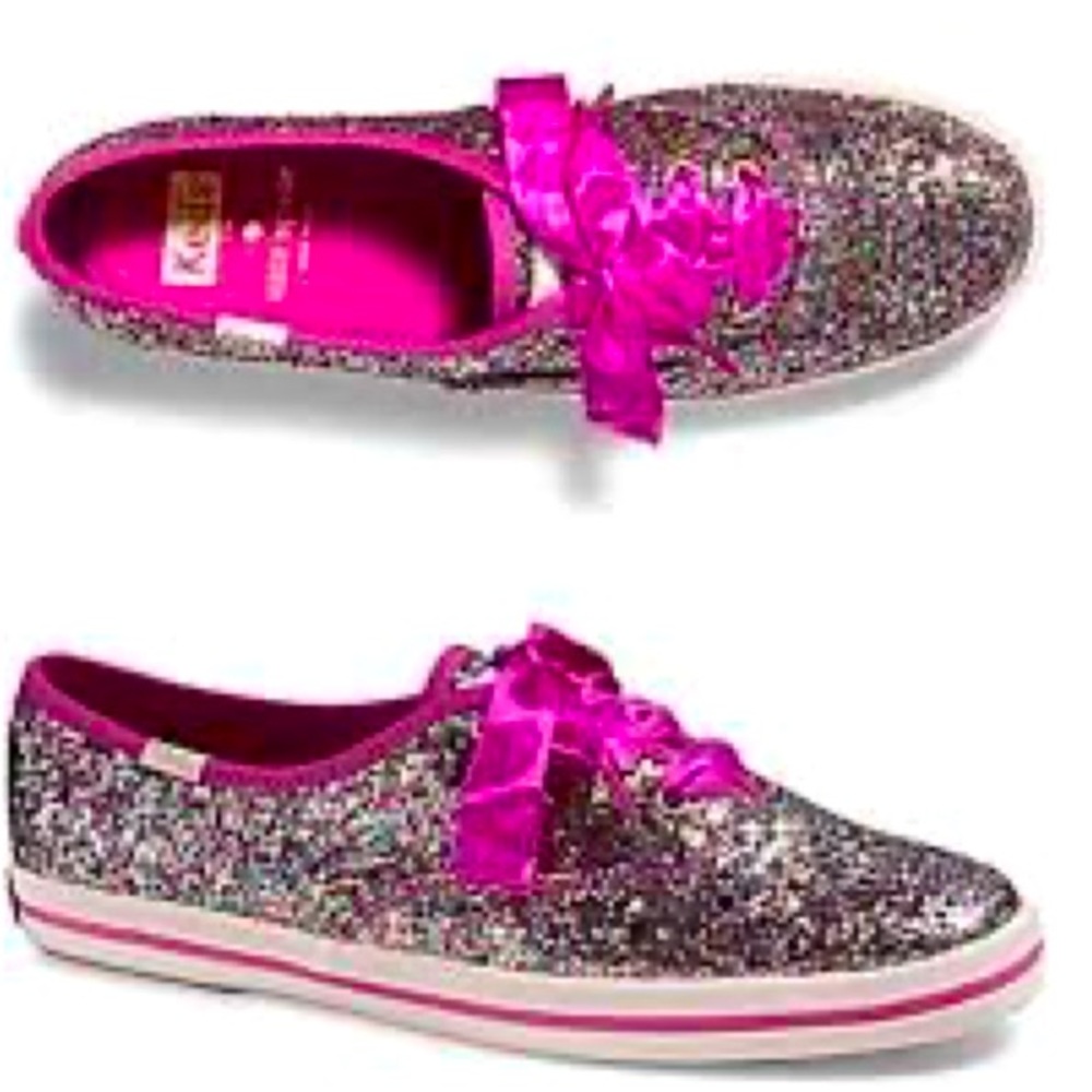 Keds x Kate Spade Multicolor Rainbow Glitter size 8
